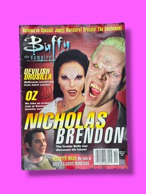 Vintage Buffy The Vampire Slayer Magazine October/November 2004 Halloween Issue